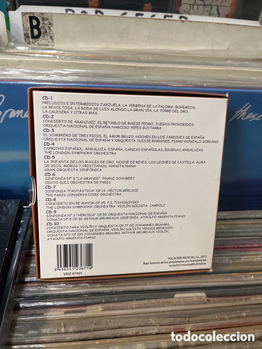 CDs de m&uacute;sica: ataulfo argenta 10 cds - Foto 2