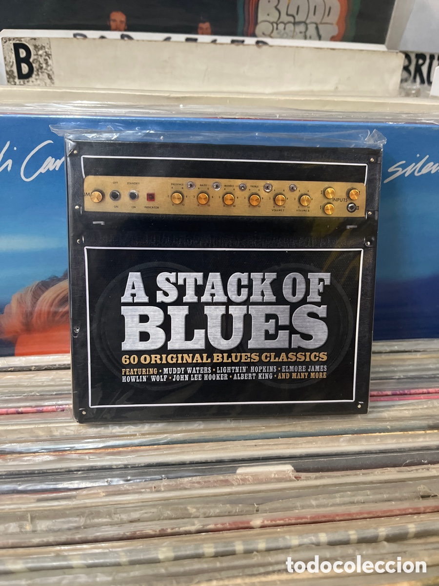 CD di Musica: a stack of blues 60 original blues classics