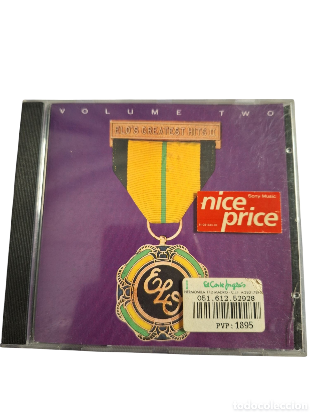 CD de M&uacute;sica: SCD57 ELO'S GREATEST HITS VOL. TWO CD SEGUNDAMANO