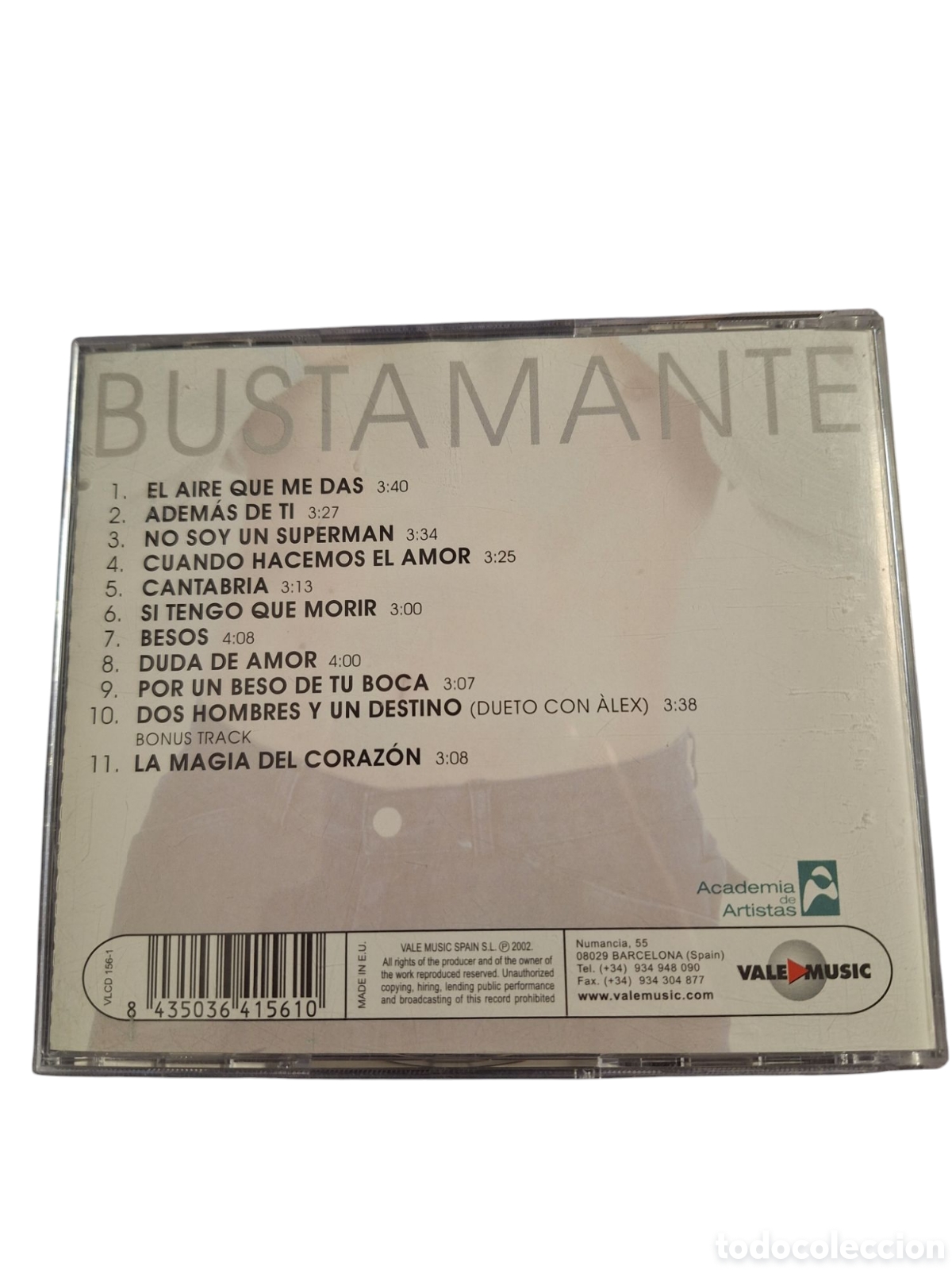 CDs de m&uacute;sica: SCD57 BUSTAMANTE CD SEGUNDAMANO - Foto 2