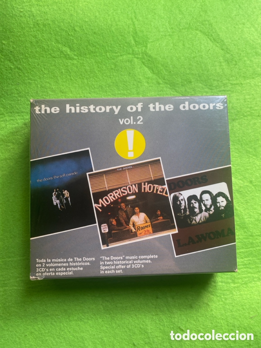 CDs de M&uacute;sica: The history of The doors ( triple CD precintado)