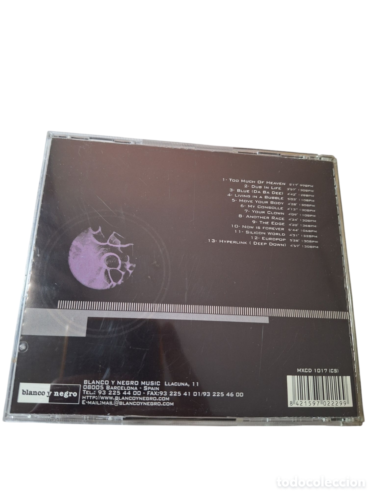 CDs de m&uacute;sica: SCD30 EIFFEL 65 EUROPOP CD SEGUNDAMANO - Foto 2