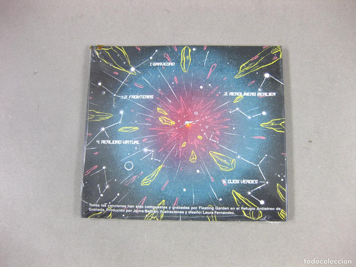 CDs de m&uacute;sica: CD DE FLOATING GARDEN. FRONTERAS - Foto 2