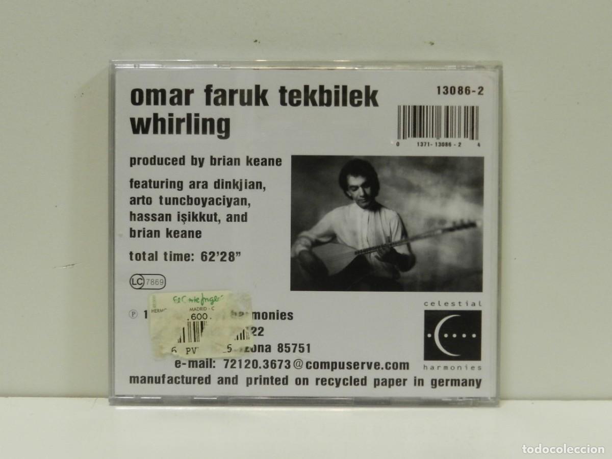 CDs de m&uacute;sica: DISCO CD. Omar Faruk Tekbilek &ndash; Whirling. COMPACT DISC. - Foto 2