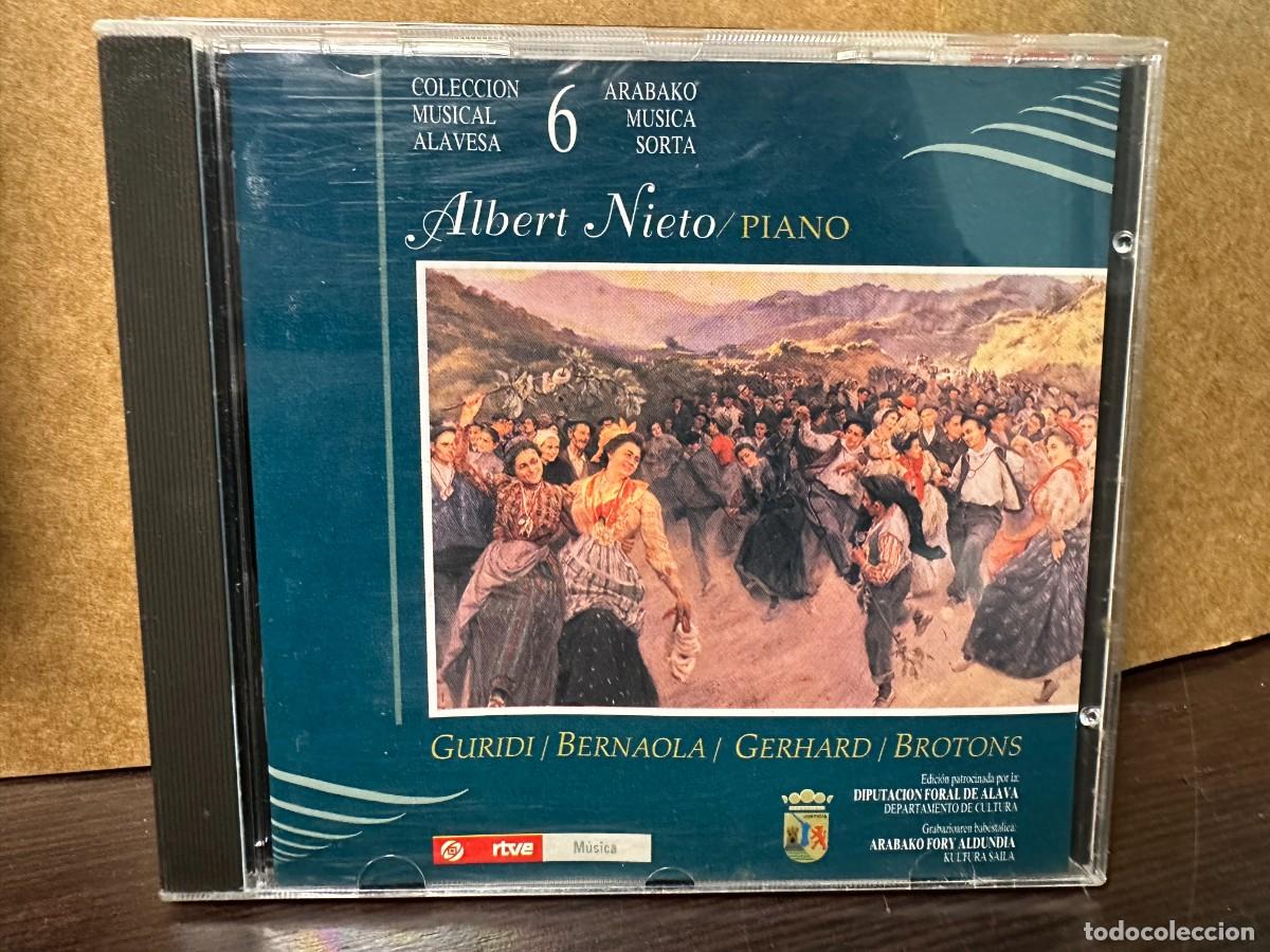 CDs de m&uacute;sica: Guridi, Gerhard, Brotons, Bernaola - Albert Nieto (CD) - Foto 1