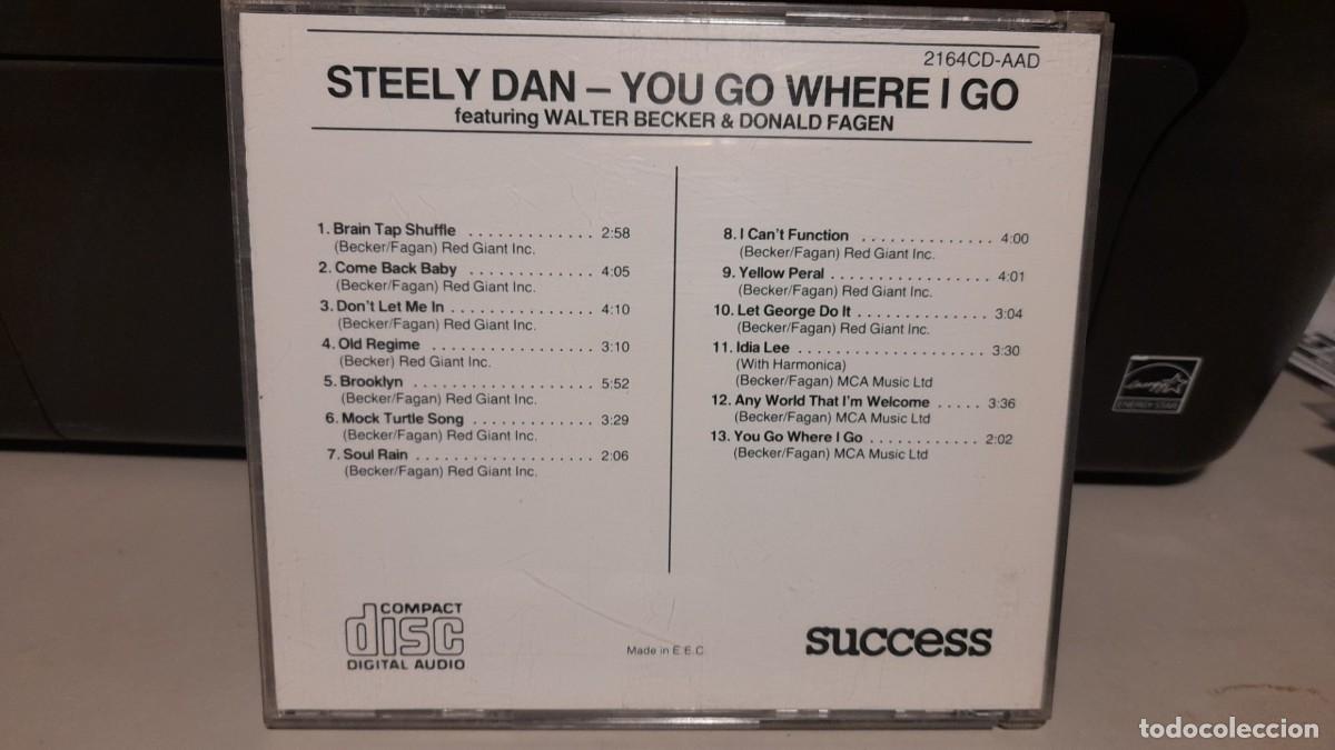 CDs de m&uacute;sica: CD STEELY DAN : YOU GO WHERE I GO - Foto 2