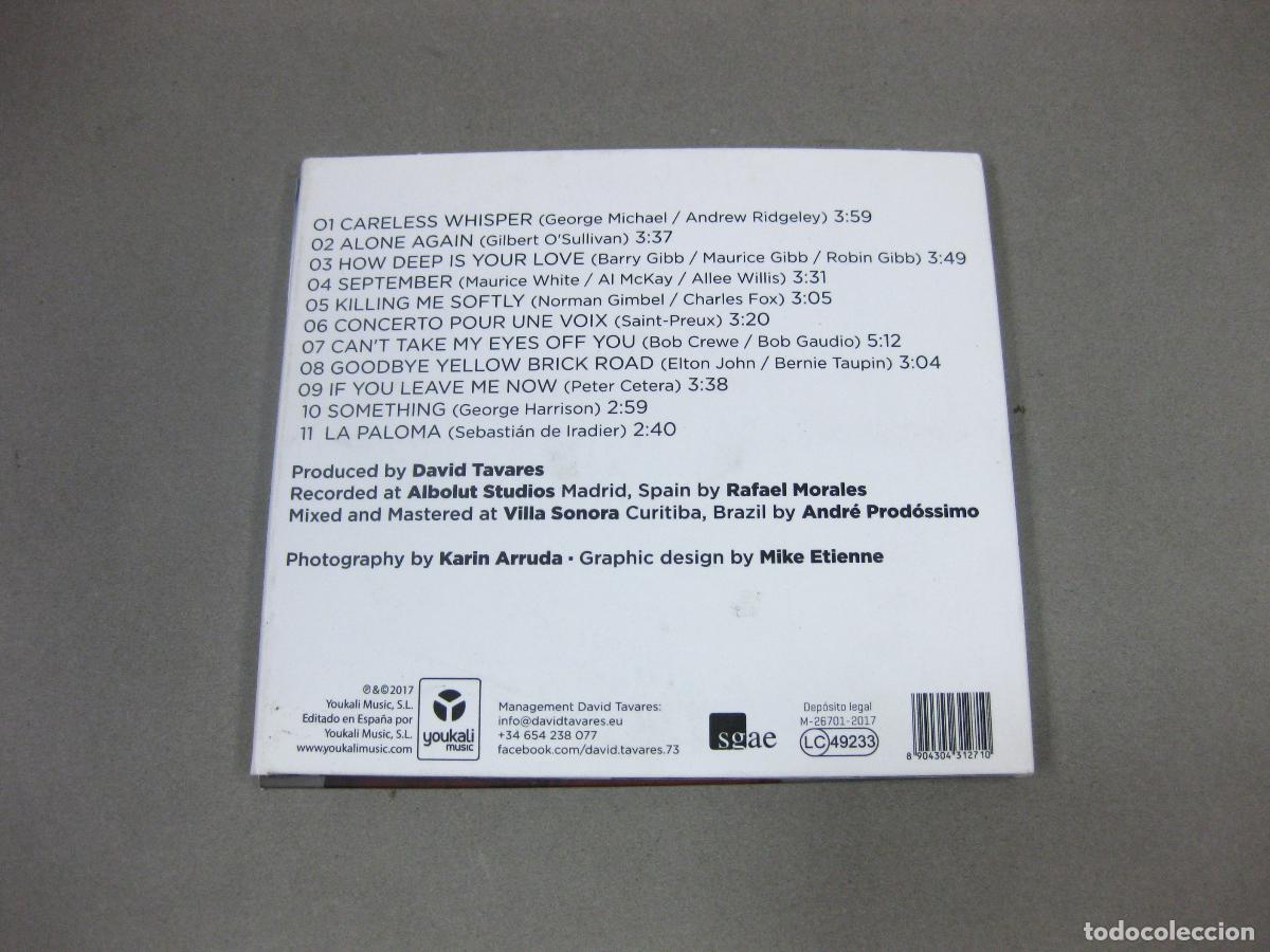 CDs de m&uacute;sica: CD DE ALONE AGAIN. DAVID TAVARES - Foto 2