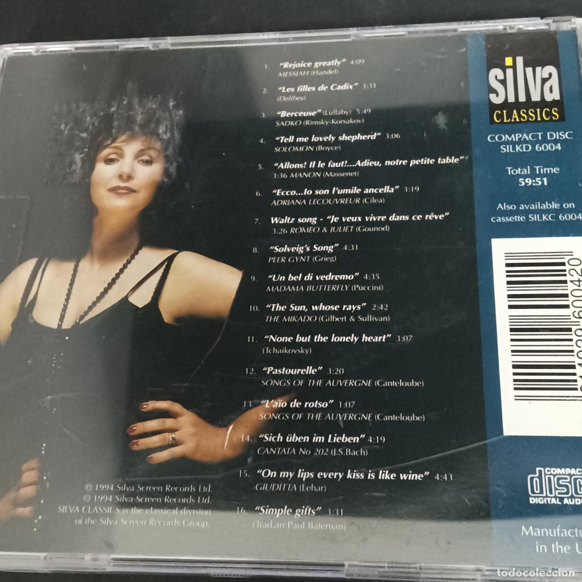 CDs de m&uacute;sica: LESLEY GARRETT, SIMPLE GIFTS. CD - Foto 2