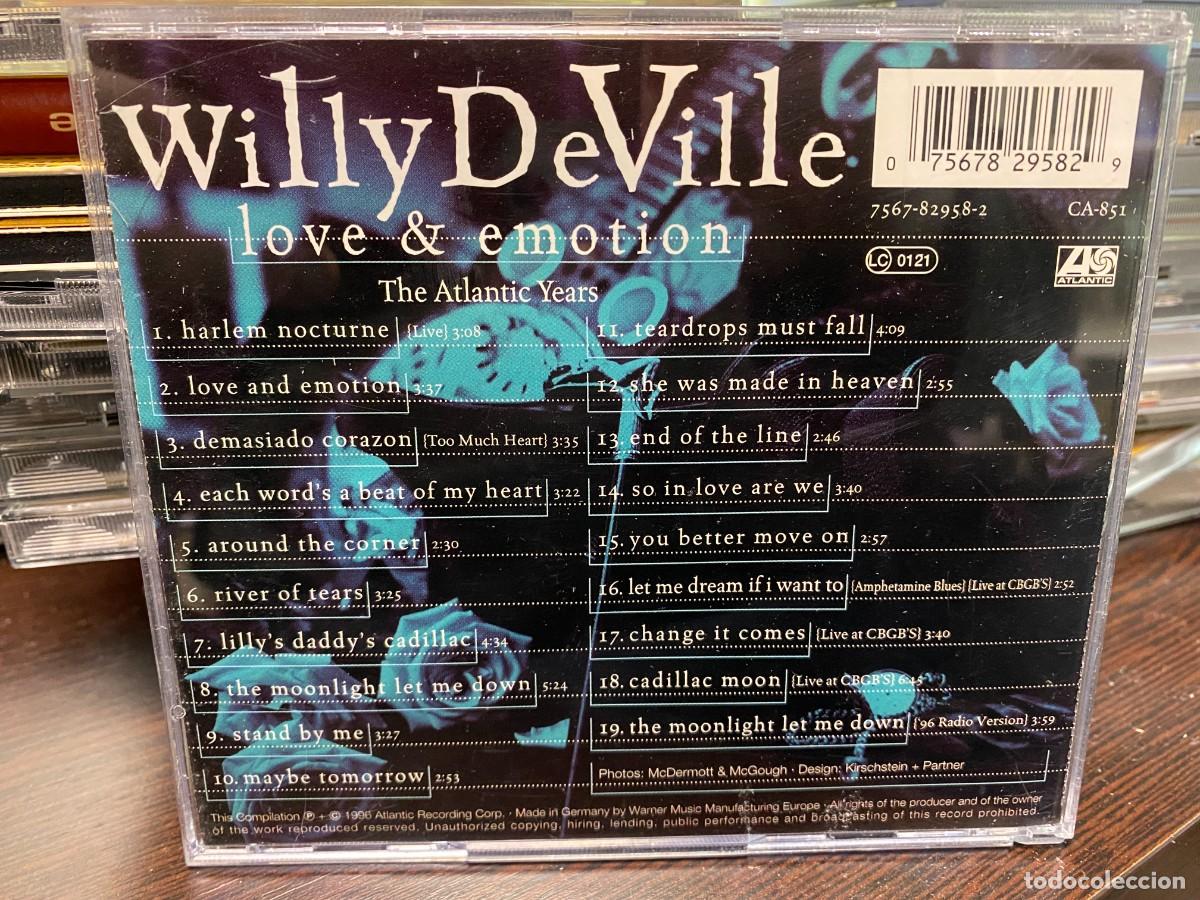 CDs de m&uacute;sica: Willy DeVille - Love & Emotion (The Atlantic Years) (CD, Comp) - Foto 2
