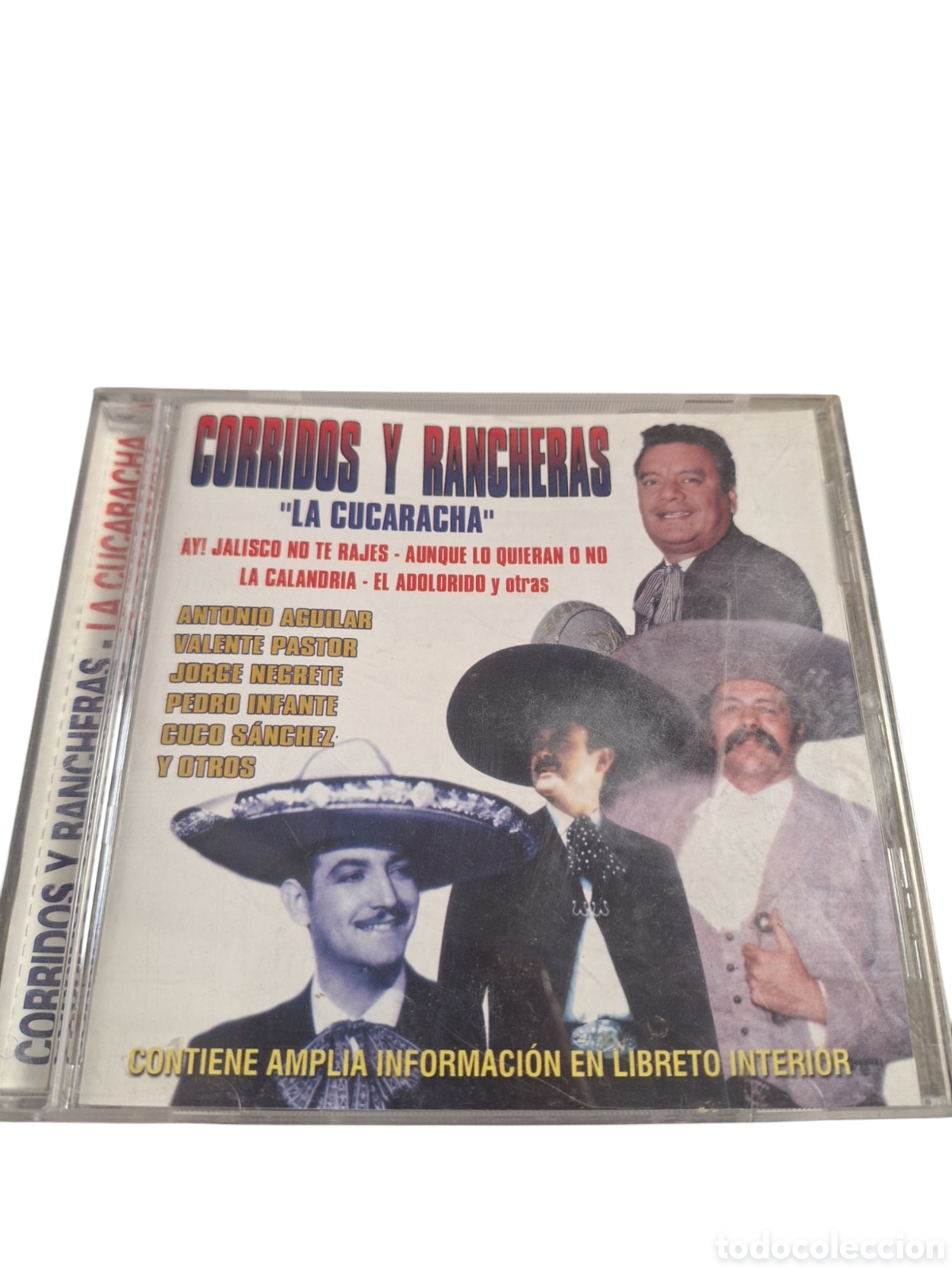 CDs de M&uacute;sica: SCD203 CORRIDOS Y RANCHERAS CD SEGUNDAMANO