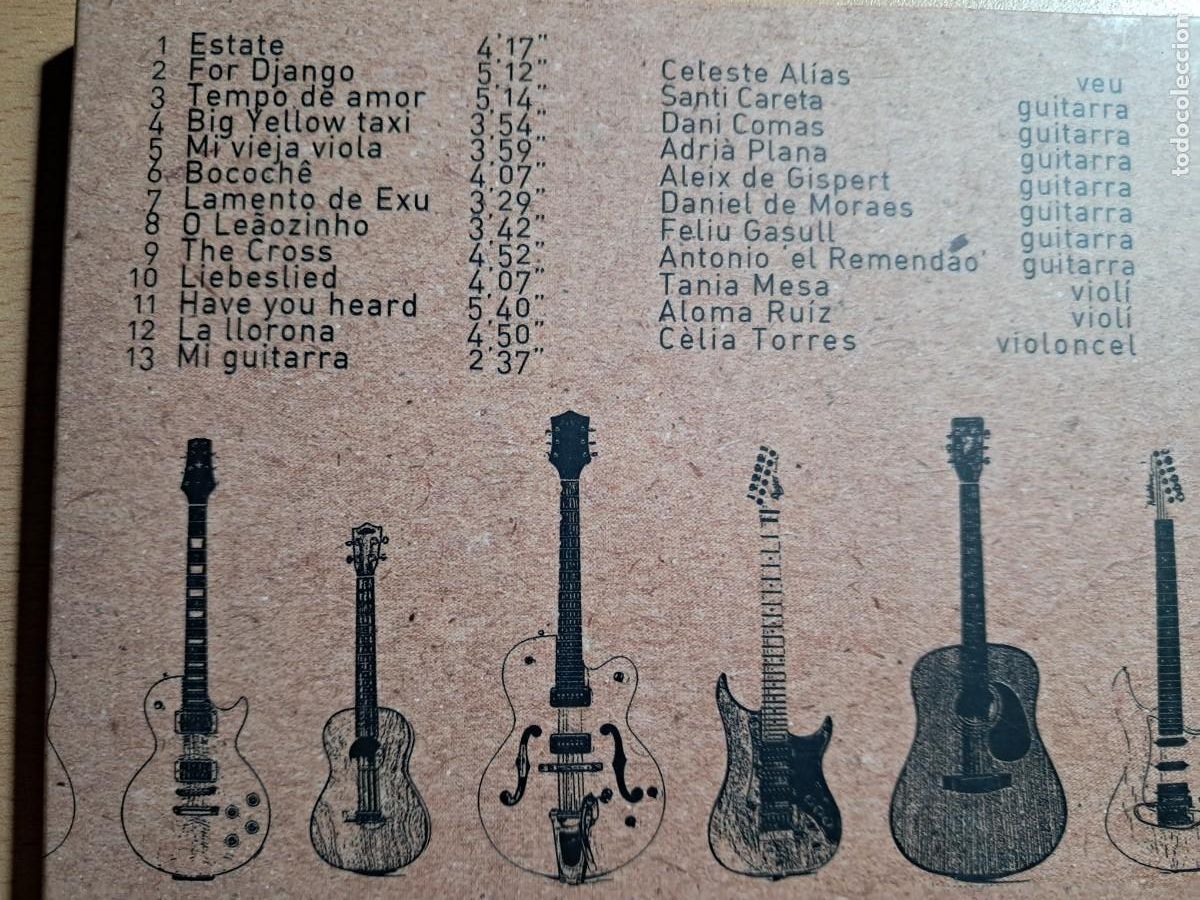 CDs de m&uacute;sica: CELESTE AL&Iacute;AS CD: &rdquo;LA VEU DE LA GUITARRA&rdquo; - Foto 3