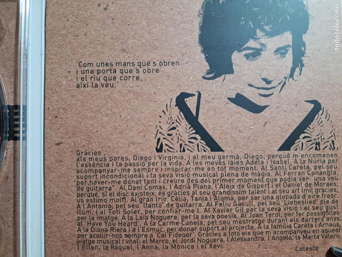 CDs de m&uacute;sica: CELESTE AL&Iacute;AS CD: &rdquo;LA VEU DE LA GUITARRA&rdquo; - Foto 5