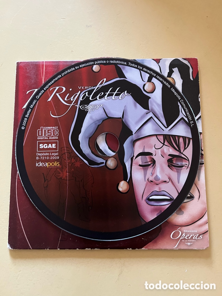 CDs de m&uacute;sica: Rigoletto. Verdi. CD. Grandes &Oacute;peras - Foto 3