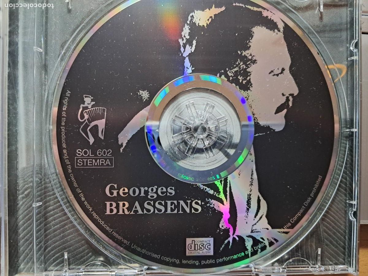 CDs de m&uacute;sica: 1 CD Georges BRASSENS, Le Gorile 2004 - Foto 2