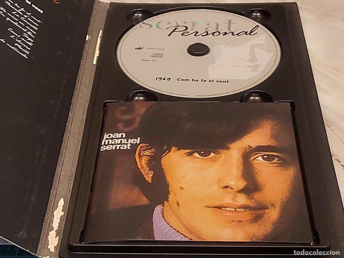 CDs de m&uacute;sica: SERRAT PERSONAL / 1969-COM HO FA EL VENT / CARPETA CON CD+LIBRETO DE LUJO - Foto 2