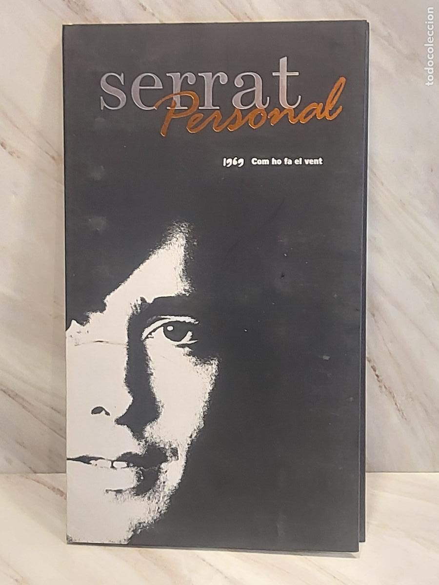 CDs de m&uacute;sica: SERRAT PERSONAL / 1969-COM HO FA EL VENT / CARPETA CON CD+LIBRETO DE LUJO - Foto 1