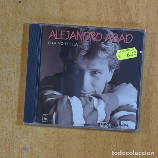 CDs de m&uacute;sica: ALEJANDRO ABAD - ELLA NO ES ELLA - CD - Foto 1