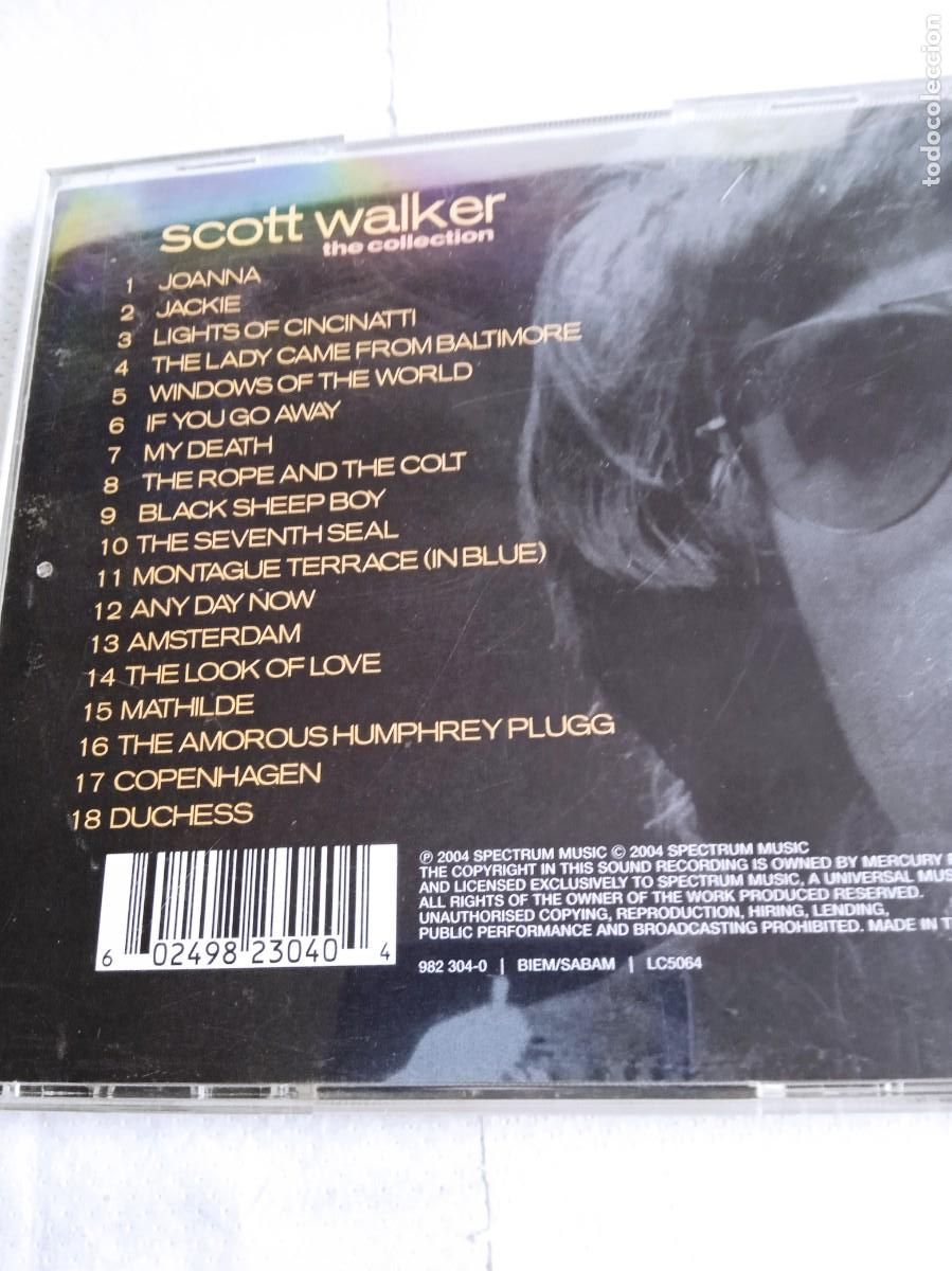 CDs de m&uacute;sica: SCOTT WALKER The Collection - Foto 3