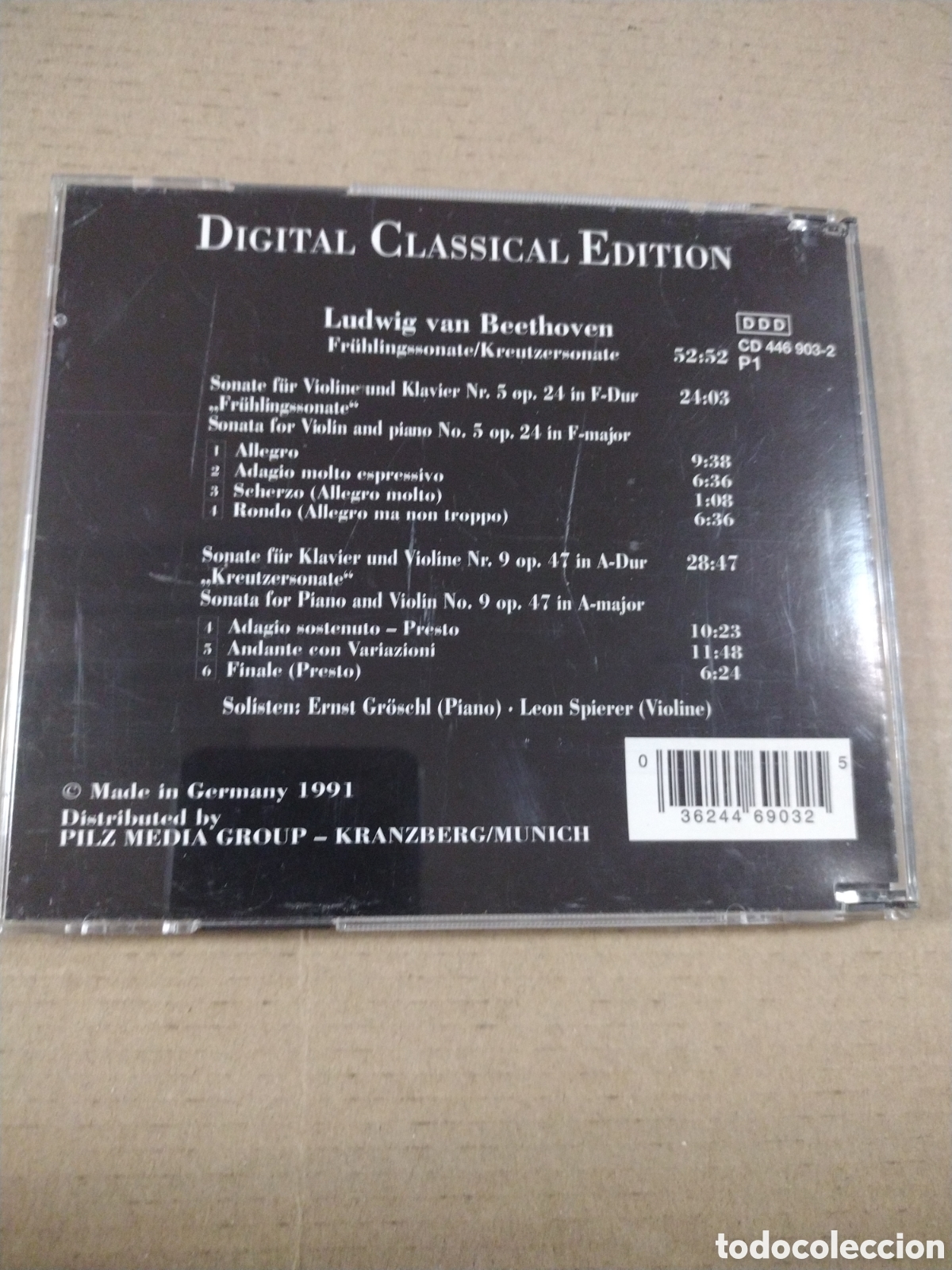CDs de m&uacute;sica: Ludwing van Beethoven. Digital Classical edition. CD - Foto 2