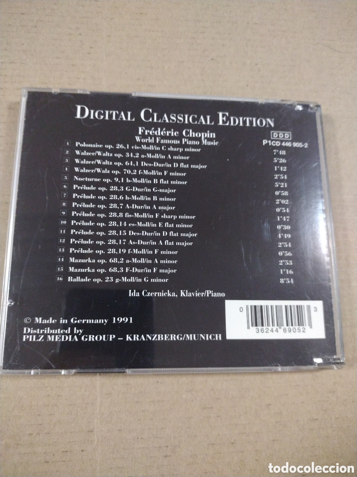 CDs de m&uacute;sica: Frederic Chopin. Digital Classical edition. CD - Foto 2