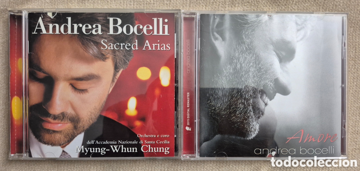 CDs de m&uacute;sica: Lote 2 CDs Andrea Bocelli - Foto 1