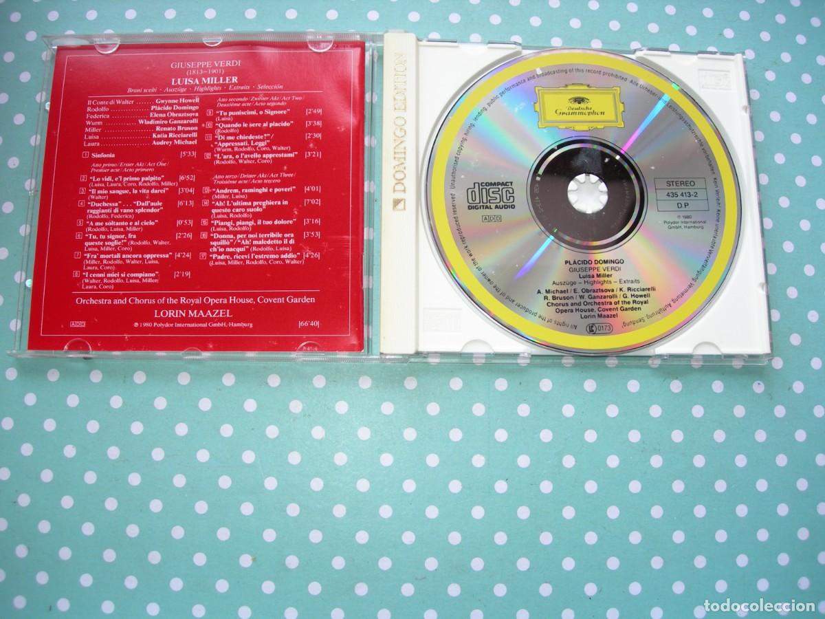 CDs de m&uacute;sica: LUISA MILLER / LORIN MAAZEL / CD / &Oacute;PERA / COLECCI&Oacute;N PARTICULAR - Foto 2