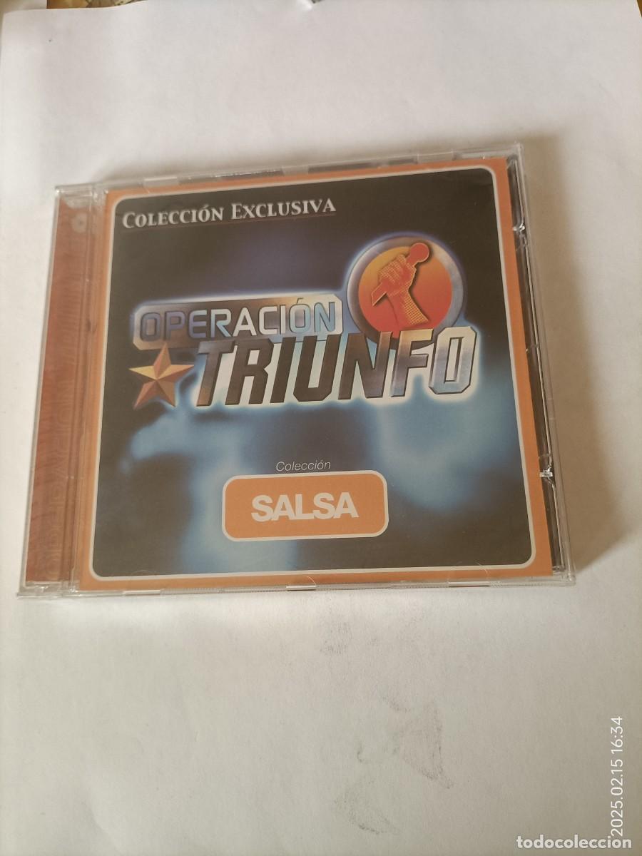 Music CDs: CD -OPERACION TRIUNFO SALSA- COLECCION EXCLUSIVA-PRECINTADO