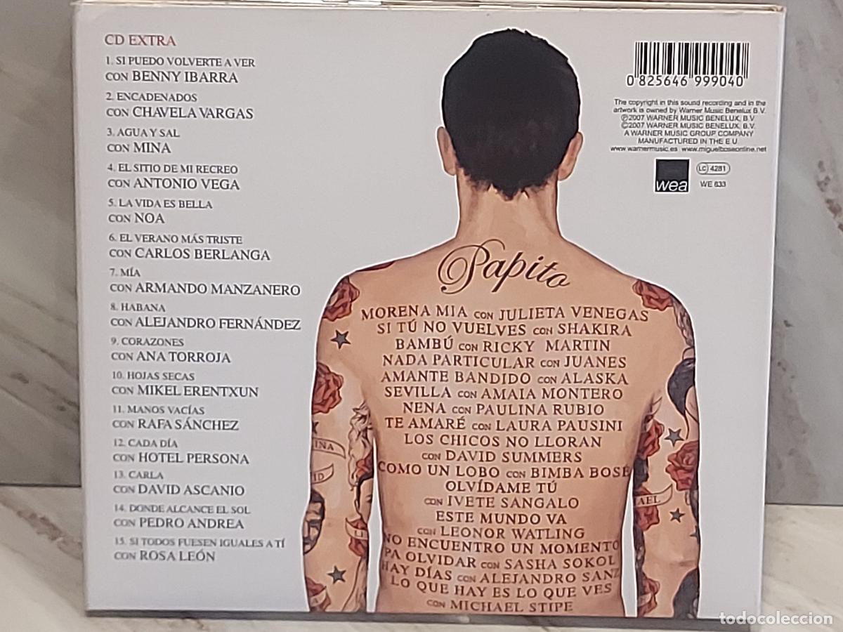 CDs de m&uacute;sica: PAPITO / UNO Y DOS / D&Uacute;OS / DIGIPACK-WEA-2007 / DOBLE CD / DE LUJO - Foto 5