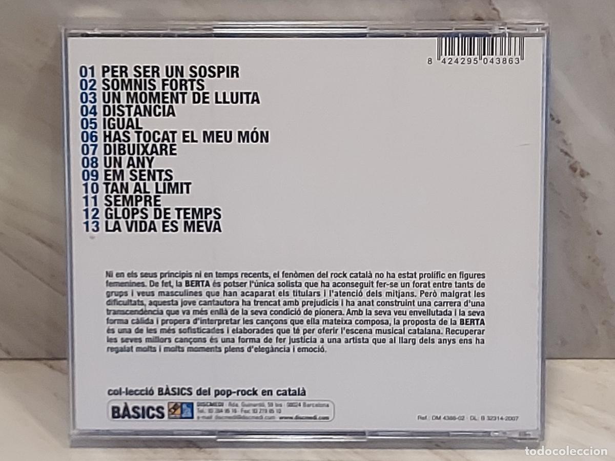 CDs de m&uacute;sica: B&Agrave;SIC / BERTA / COL&middot;LECI&Oacute; B&Agrave;SICS DEL POP ROCK EN CATAL&Agrave; / CD-DISCMEDI-2007 / 13 TEMAS DE LUJO - Foto 3