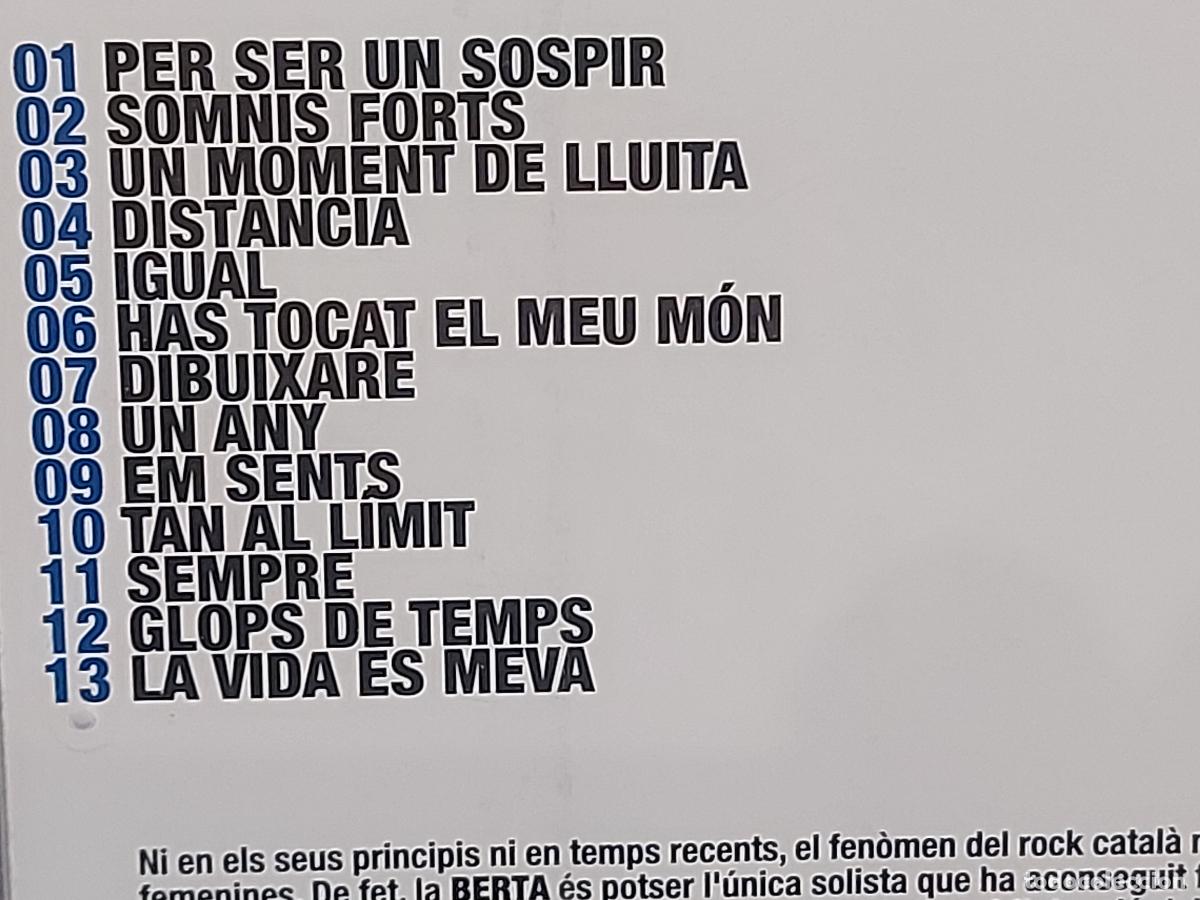 CDs de m&uacute;sica: B&Agrave;SIC / BERTA / COL&middot;LECI&Oacute; B&Agrave;SICS DEL POP ROCK EN CATAL&Agrave; / CD-DISCMEDI-2007 / 13 TEMAS DE LUJO - Foto 4