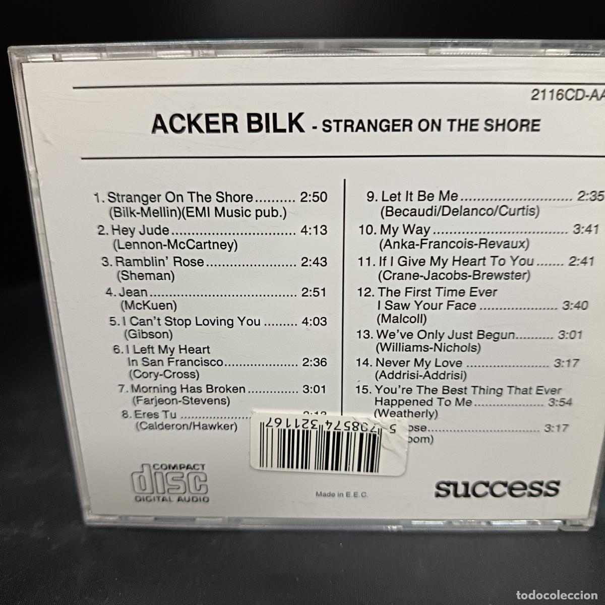 CDs de m&uacute;sica: mr. ACKER BILK, STRANGER ON THE SHORE. CD - Foto 2