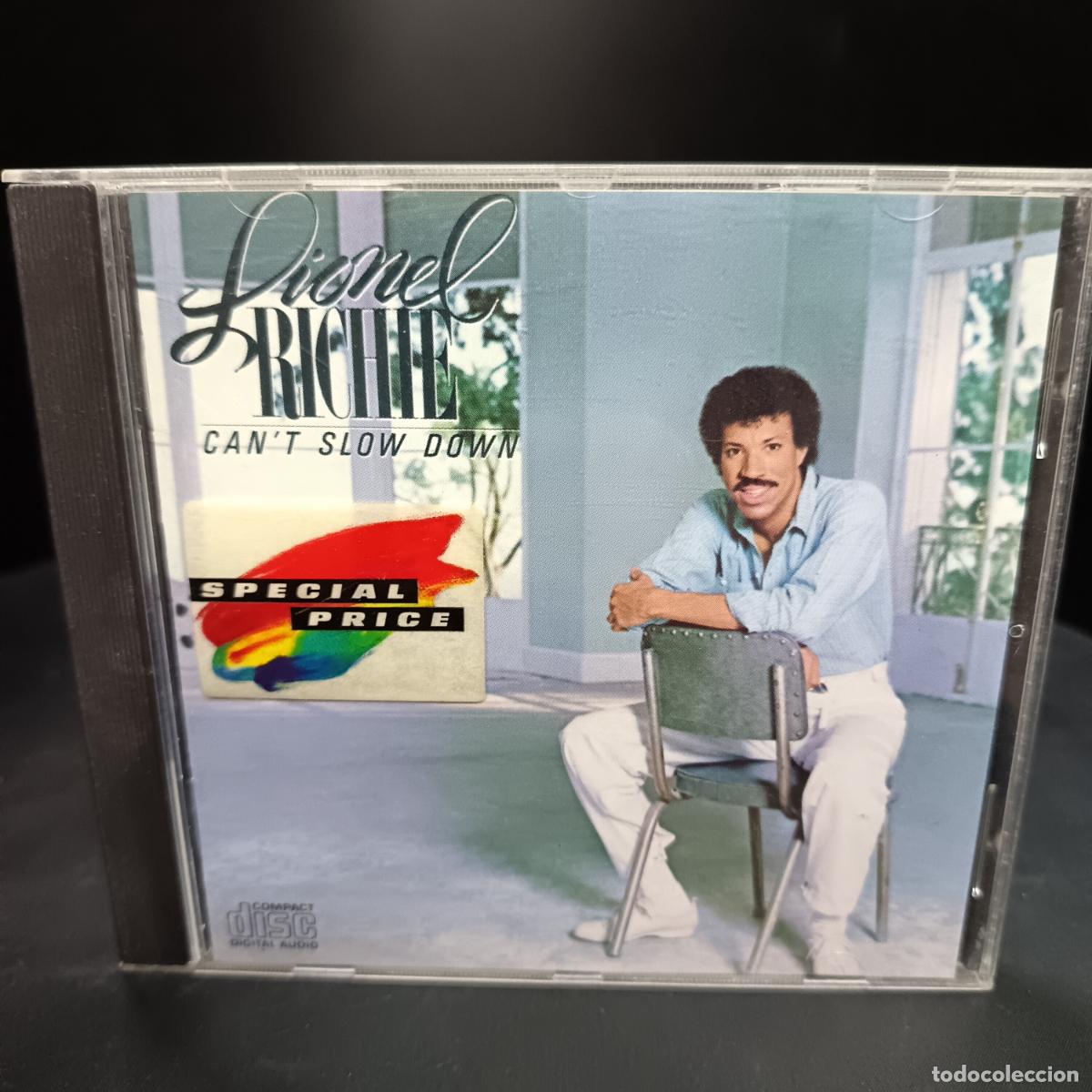 CDs de m&uacute;sica: LIONEL RICHIE, CANT SLOW DOWN. CD - Foto 1