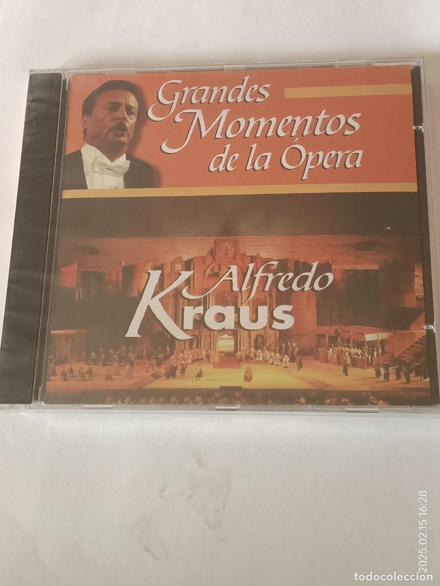 Music CDs: CD -ALFREDO KRAUS GRANDES MOMENTOS DE LA OPERA -PRECINTADO
