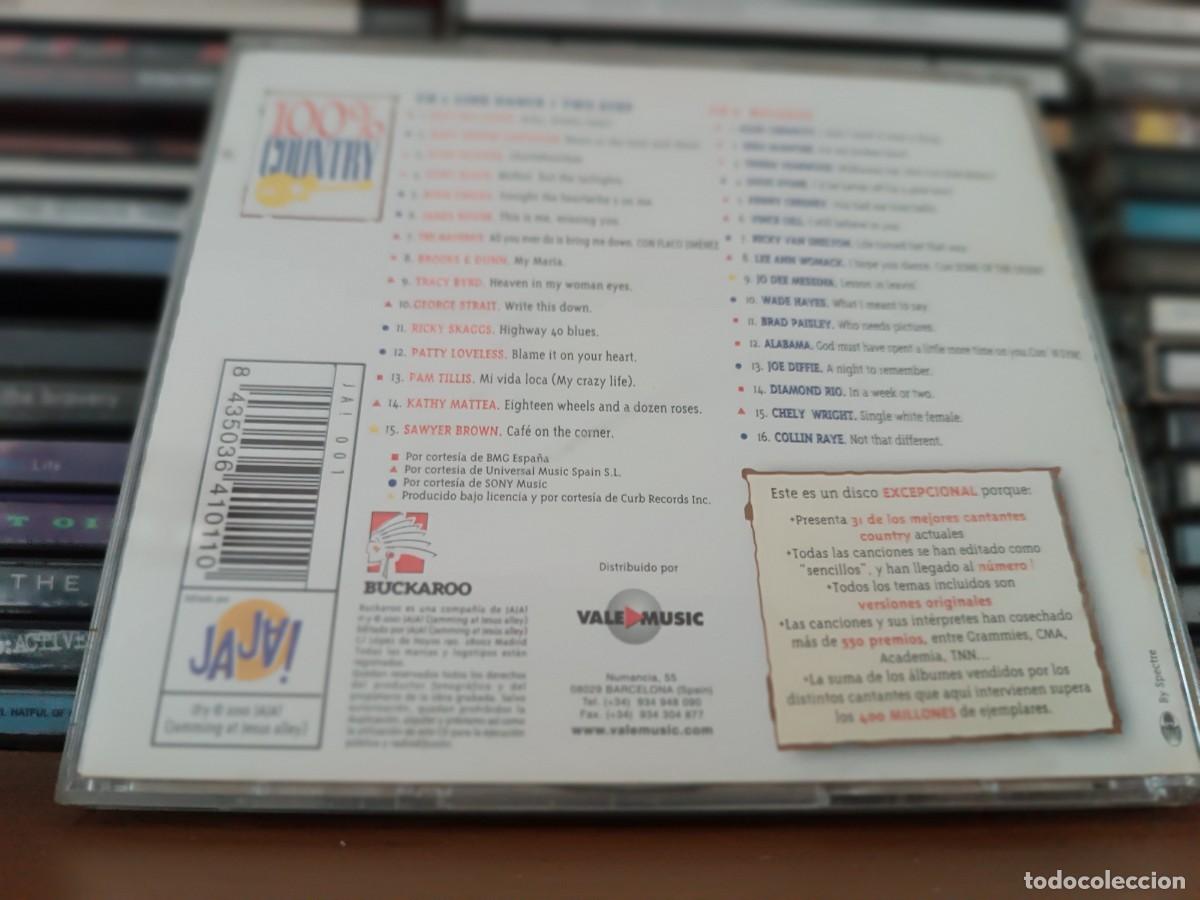 CDs de m&uacute;sica: Various &lrm;&ndash; 100% Country-CD - Foto 2