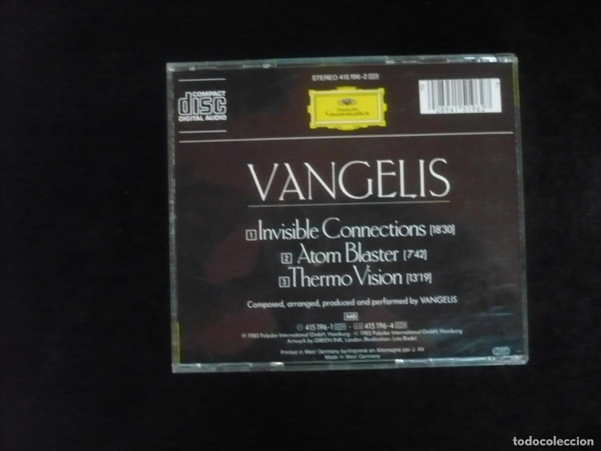 CDs de m&uacute;sica: vangelis - invisible connections - cd como nuevo - Foto 2