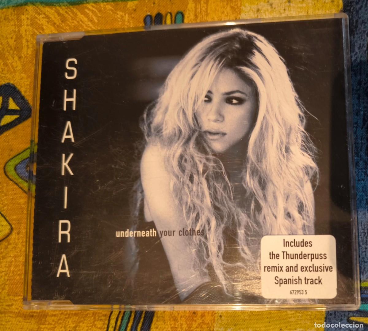 CDs de m&uacute;sica: SHAKIRA - UNDERNEATH YOUR CLOTHES (SINGLE) - Foto 1