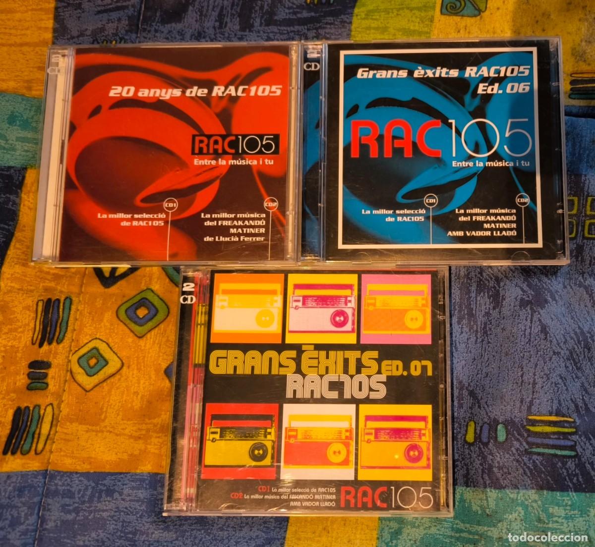 CDs de m&uacute;sica: LOTE 3 RECOPILATORIOS RAC 105 - Foto 1