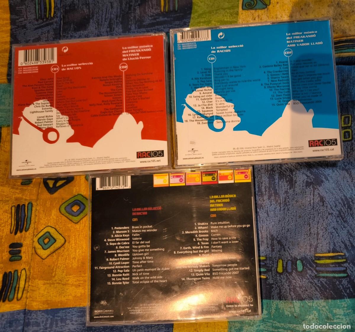 CDs de m&uacute;sica: LOTE 3 RECOPILATORIOS RAC 105 - Foto 2