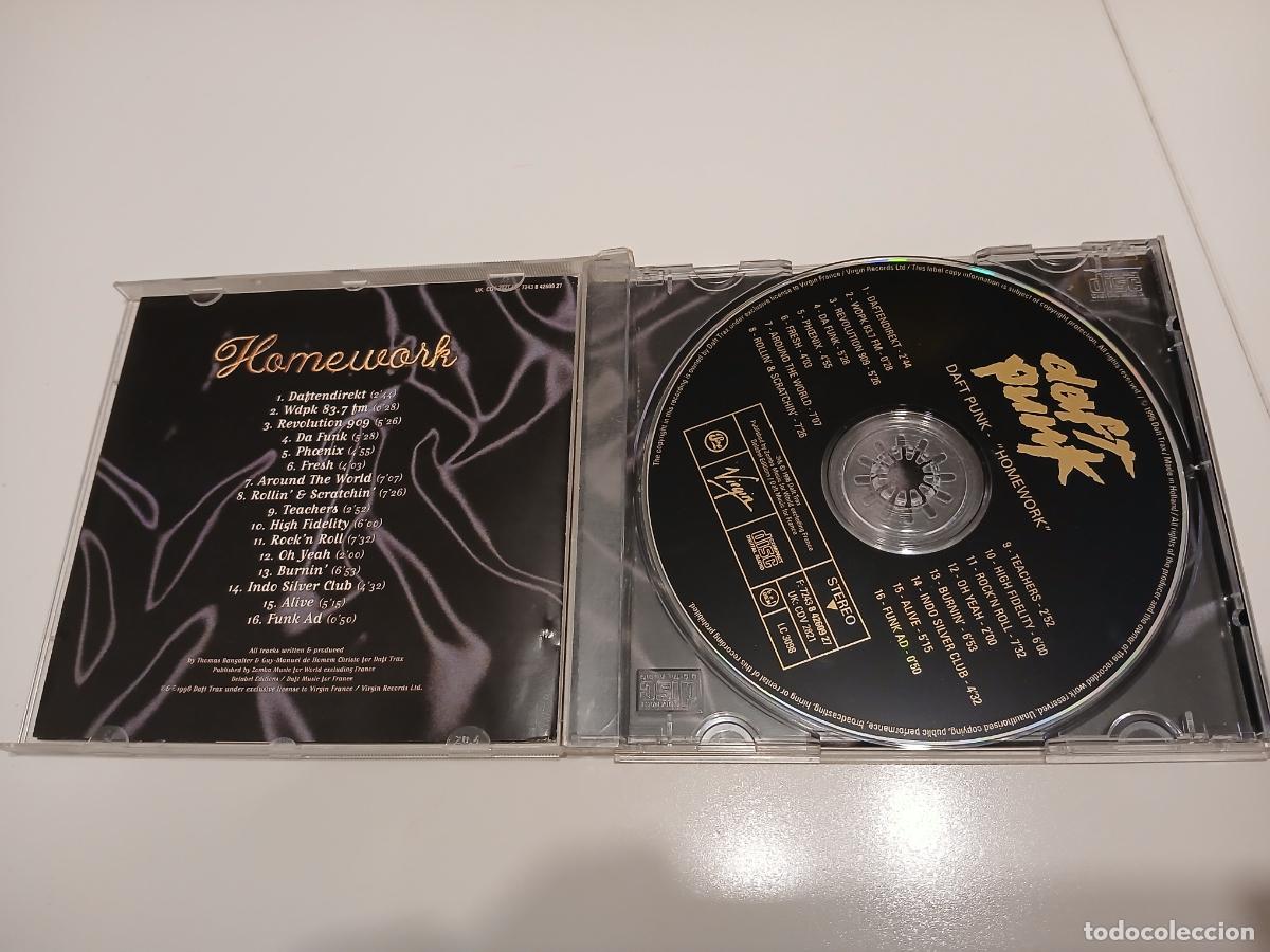 CDs de m&uacute;sica: DAFT PUNK -HOMEWORK- (1997) CD - Foto 4