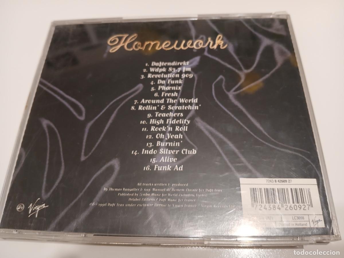 CDs de m&uacute;sica: DAFT PUNK -HOMEWORK- (1997) CD - Foto 5