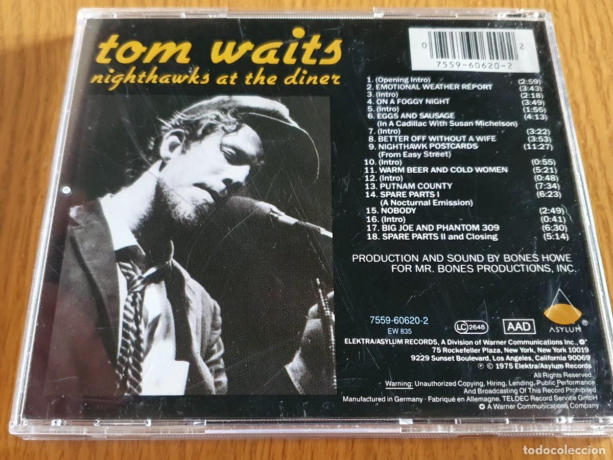 CDs de m&uacute;sica: CD Tom Waits&nbsp;&lrm;&ndash; Nighthawks At The Diner - Foto 3