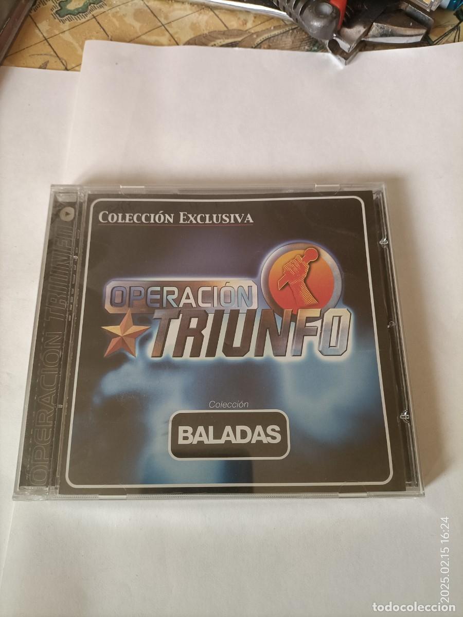 CDs de Musique: CD -OPERACION TRIUNFO BALADAS-COLECCION EXCLUSIVA -PRECINTADO