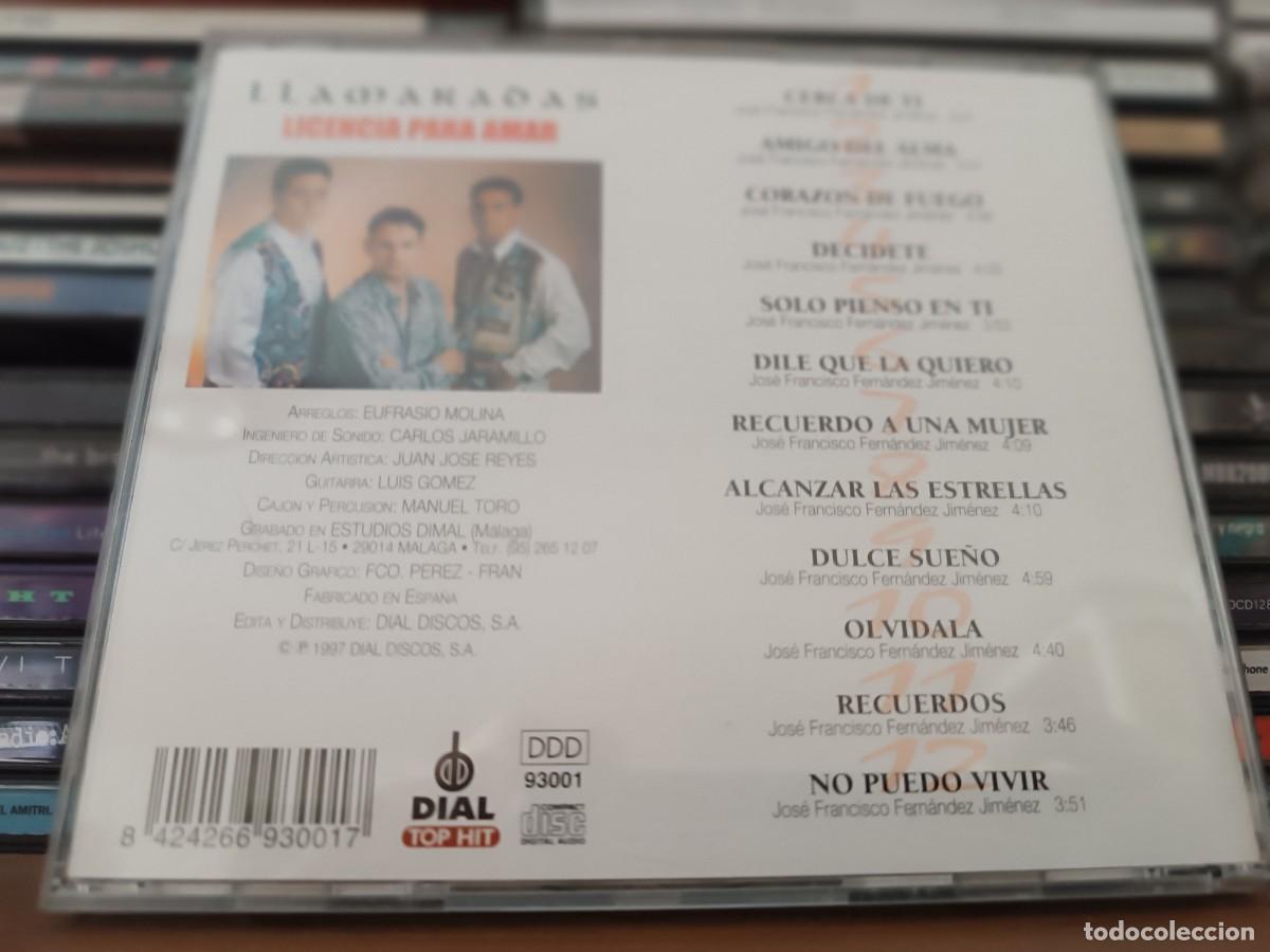 CDs de m&uacute;sica: Llamaradas &lrm;&ndash; Licencia Para Amar-CD - Foto 2