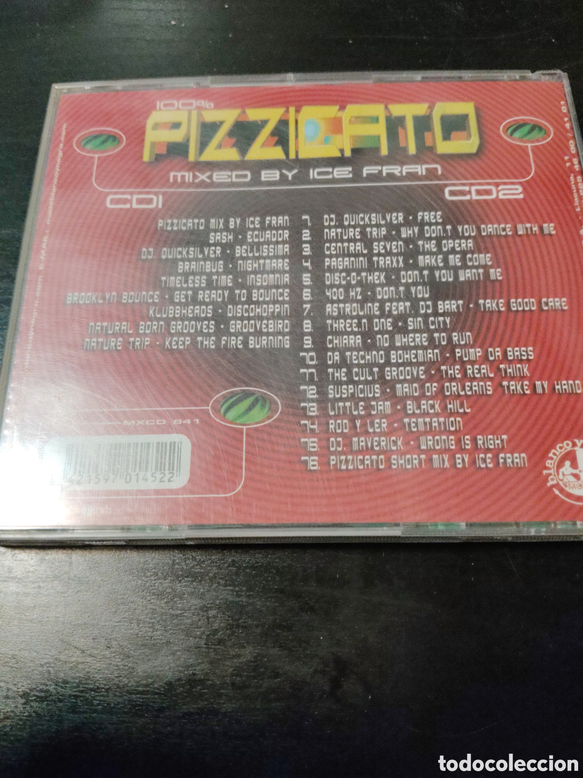 CDs de m&uacute;sica: 100% Pizzicato 2xCD 1997 Espa&ntilde;a - Foto 5