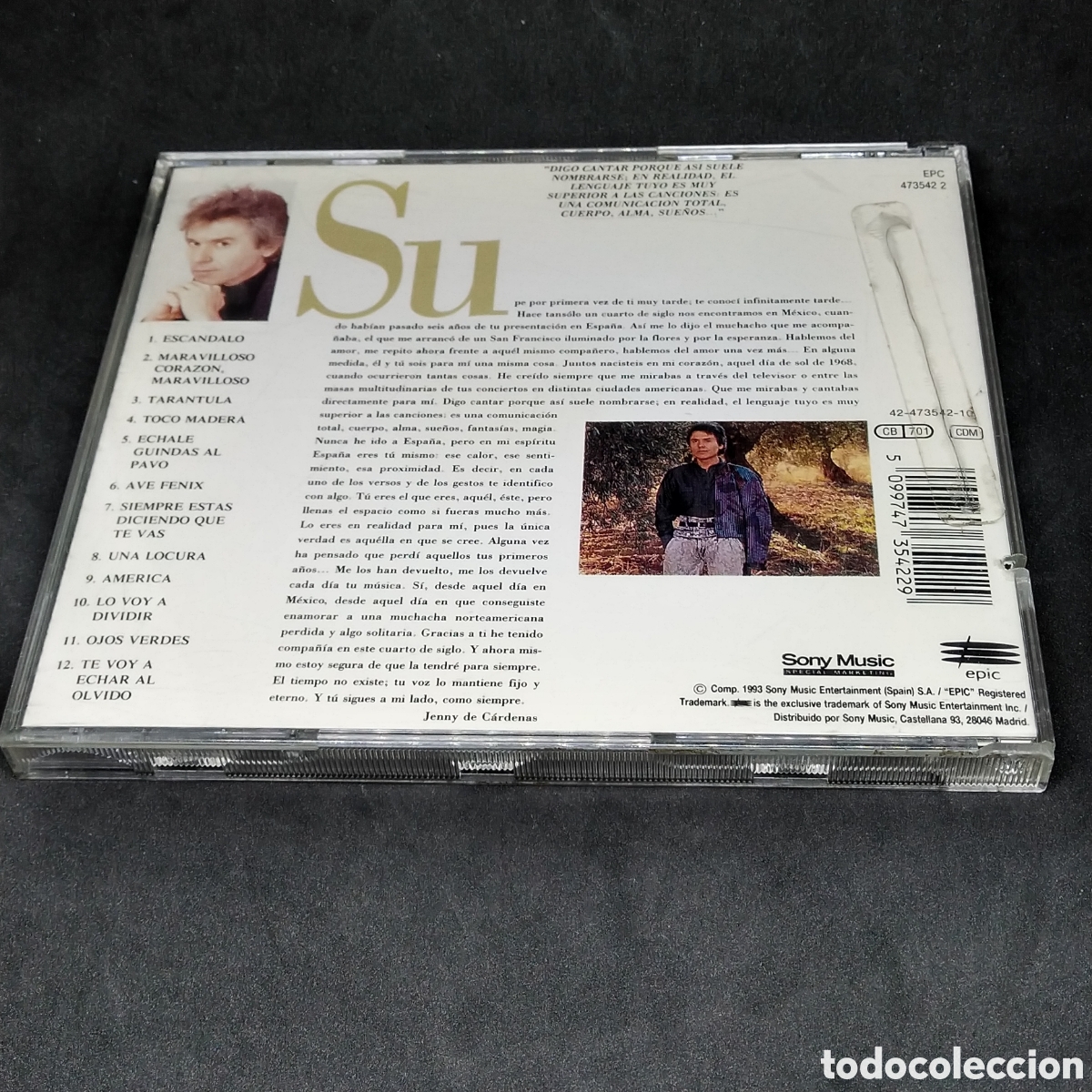 CDs de m&uacute;sica: RAPHAEL - QUERIDO RAPHAEL - 1993 - CD - DISCO VERIFICADO - Foto 2