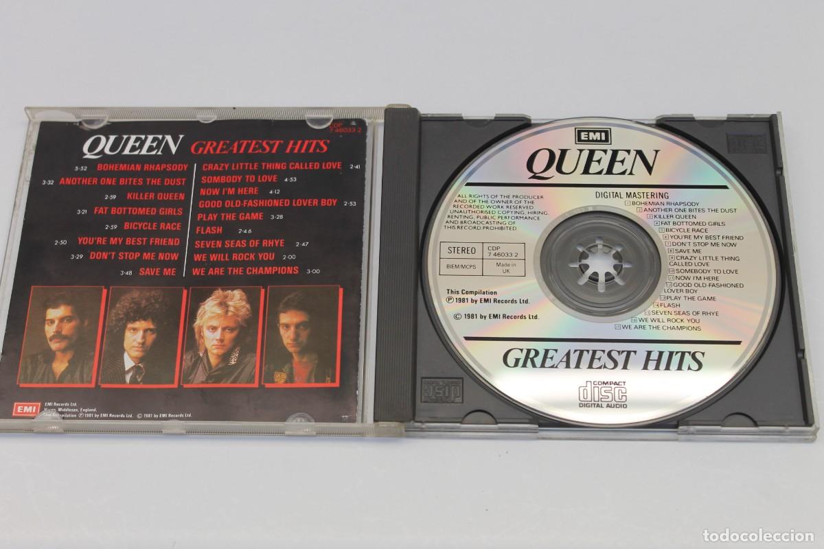 CDs de m&uacute;sica: CD- QUEEN, GREATEST HITS - Foto 2