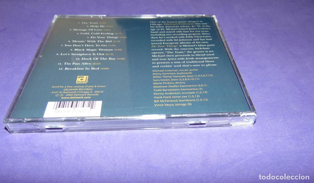 CDs de m&uacute;sica: MICHAEL COLEMAN &ndash; Do Your Thing! - CD 2000 - Foto 2