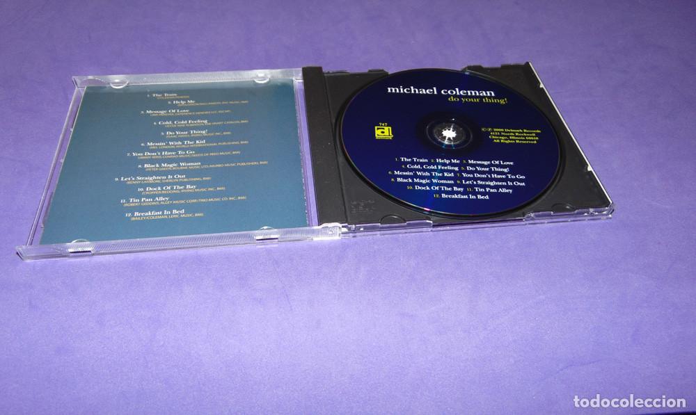 CDs de m&uacute;sica: MICHAEL COLEMAN &ndash; Do Your Thing! - CD 2000 - Foto 5