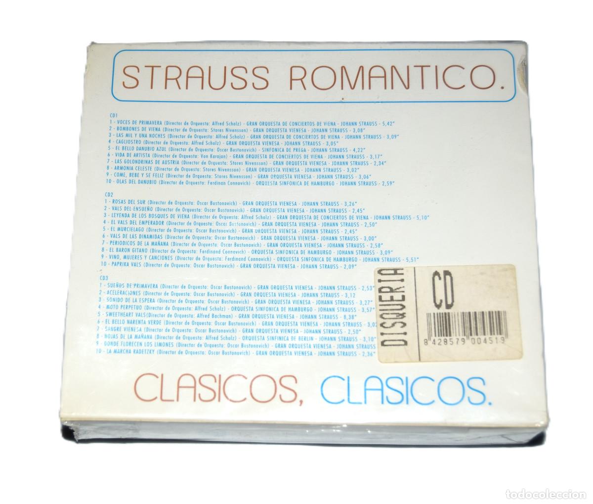CDs de m&uacute;sica: Pack 3 CD Strauss Romatico - Foto 2