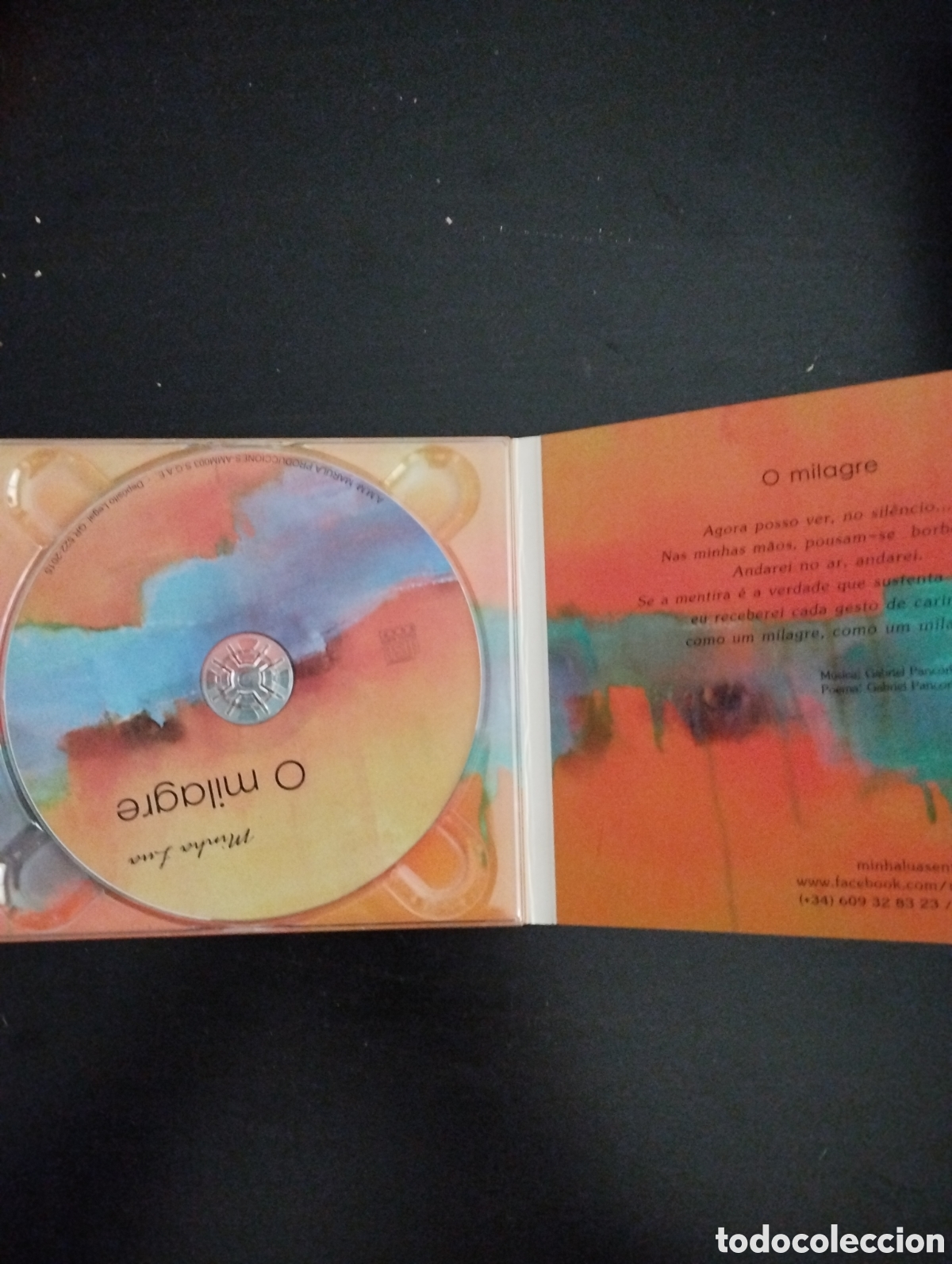 CDs de m&uacute;sica: Minha Lua &ndash; O Milagre. CD, Album - Foto 4